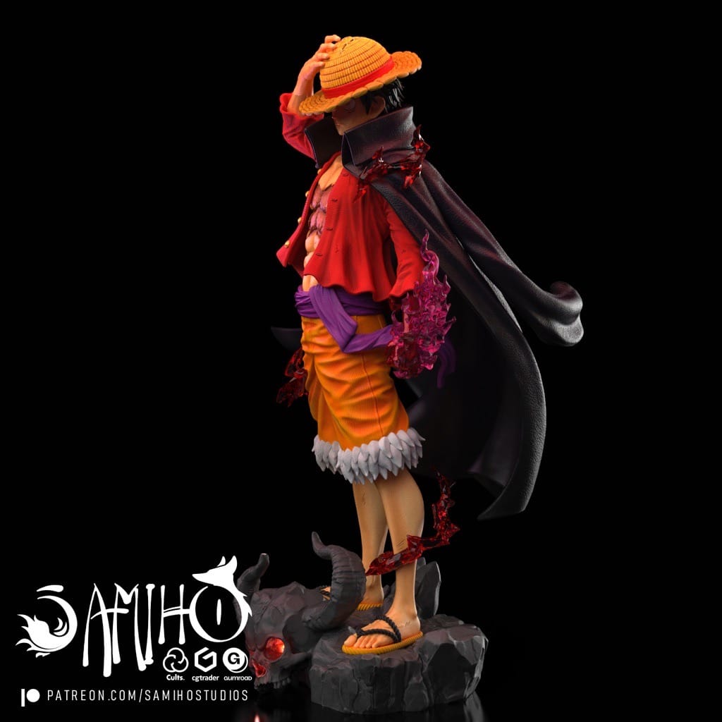 P站图纸印象馆 Samiho 海贼王 路飞 Samiho 海贼王 路飞