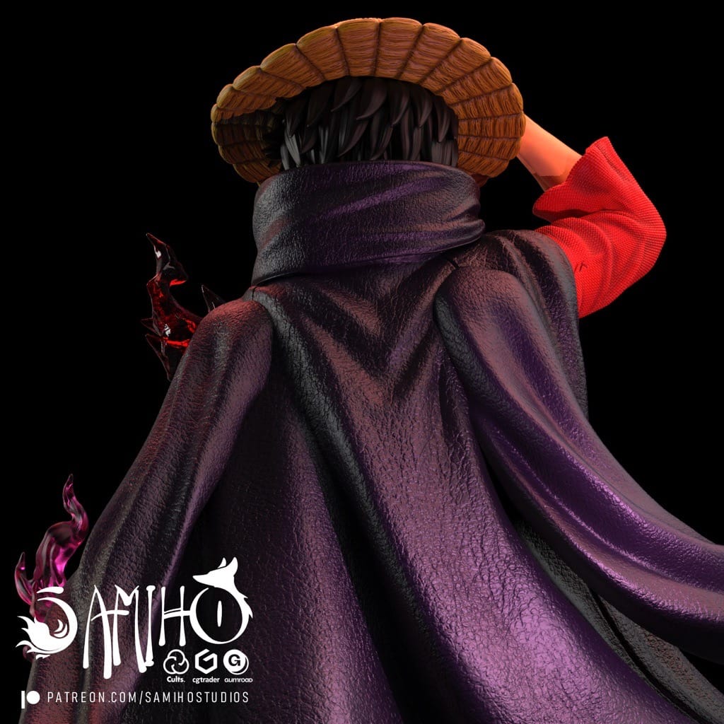 P站图纸印象馆 Samiho 海贼王 路飞 Samiho 海贼王 路飞