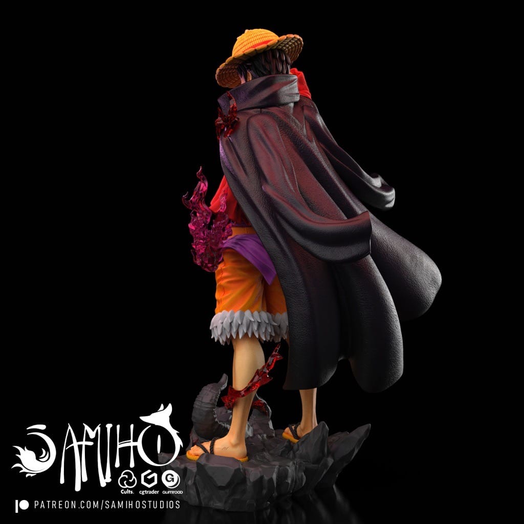 P站图纸印象馆 Samiho 海贼王 路飞 Samiho 海贼王 路飞