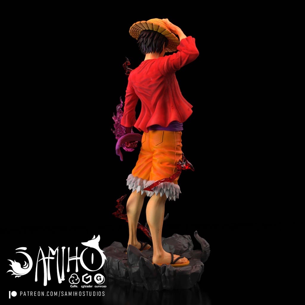 P站图纸印象馆 Samiho 海贼王 路飞 Samiho 海贼王 路飞