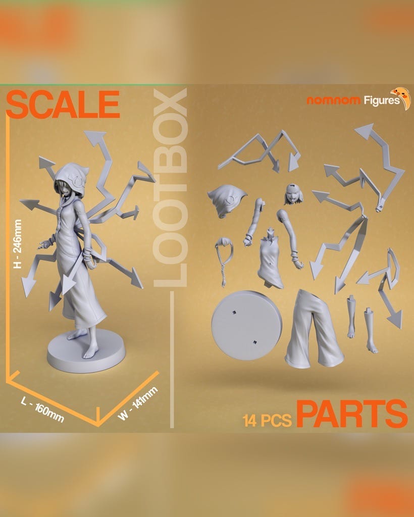 P站图纸印象馆 NomNom 噬魂师 美杜莎戈尔贡 NomNom 噬魂师 美杜莎戈尔贡