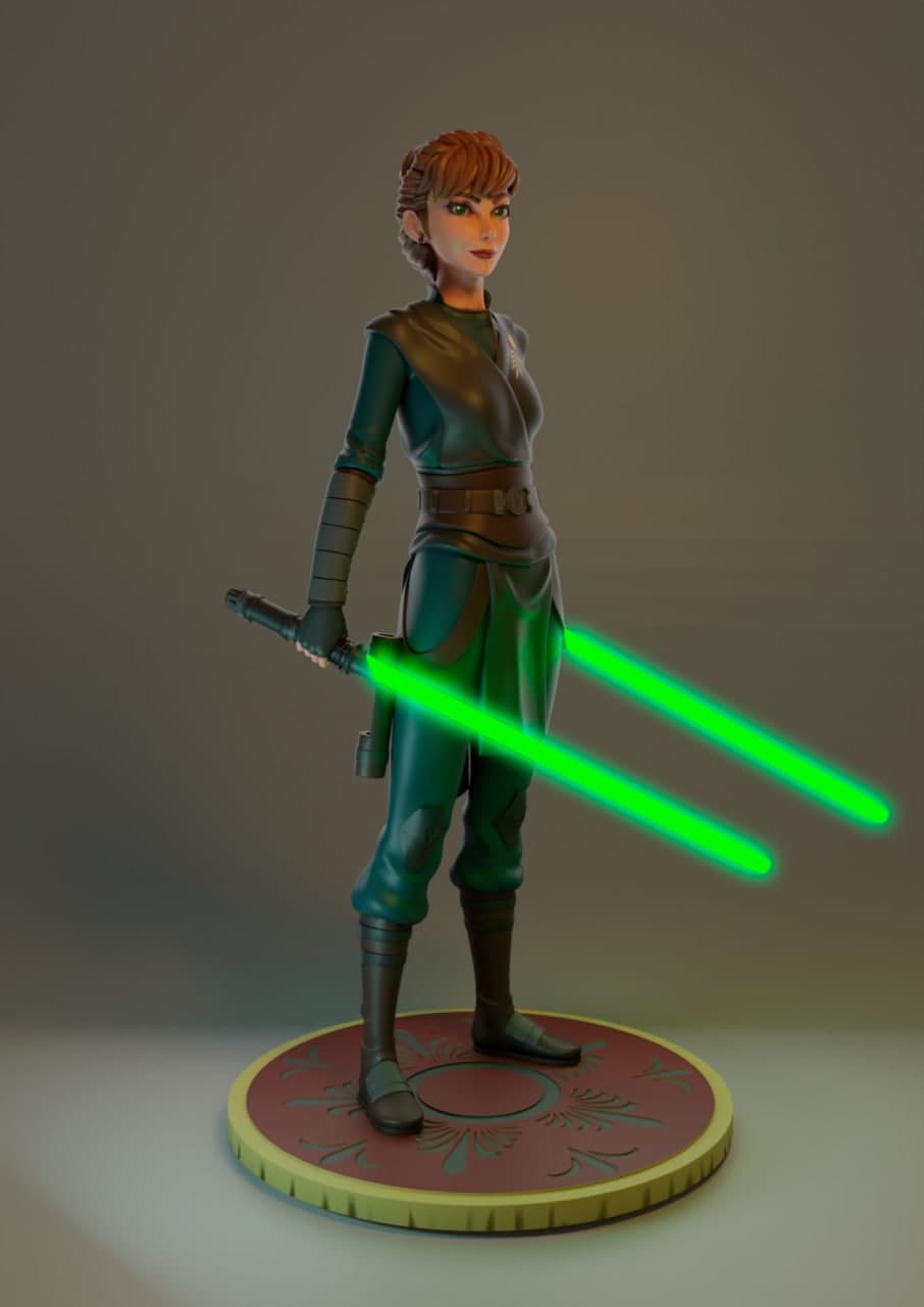 P站图纸印象馆 绝地武士安娜 绝地武士安娜