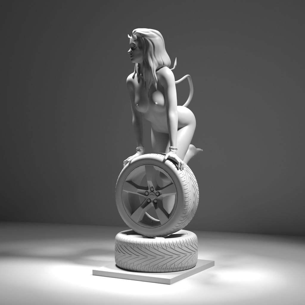 P站图纸印象馆 女恶魔 女恶魔