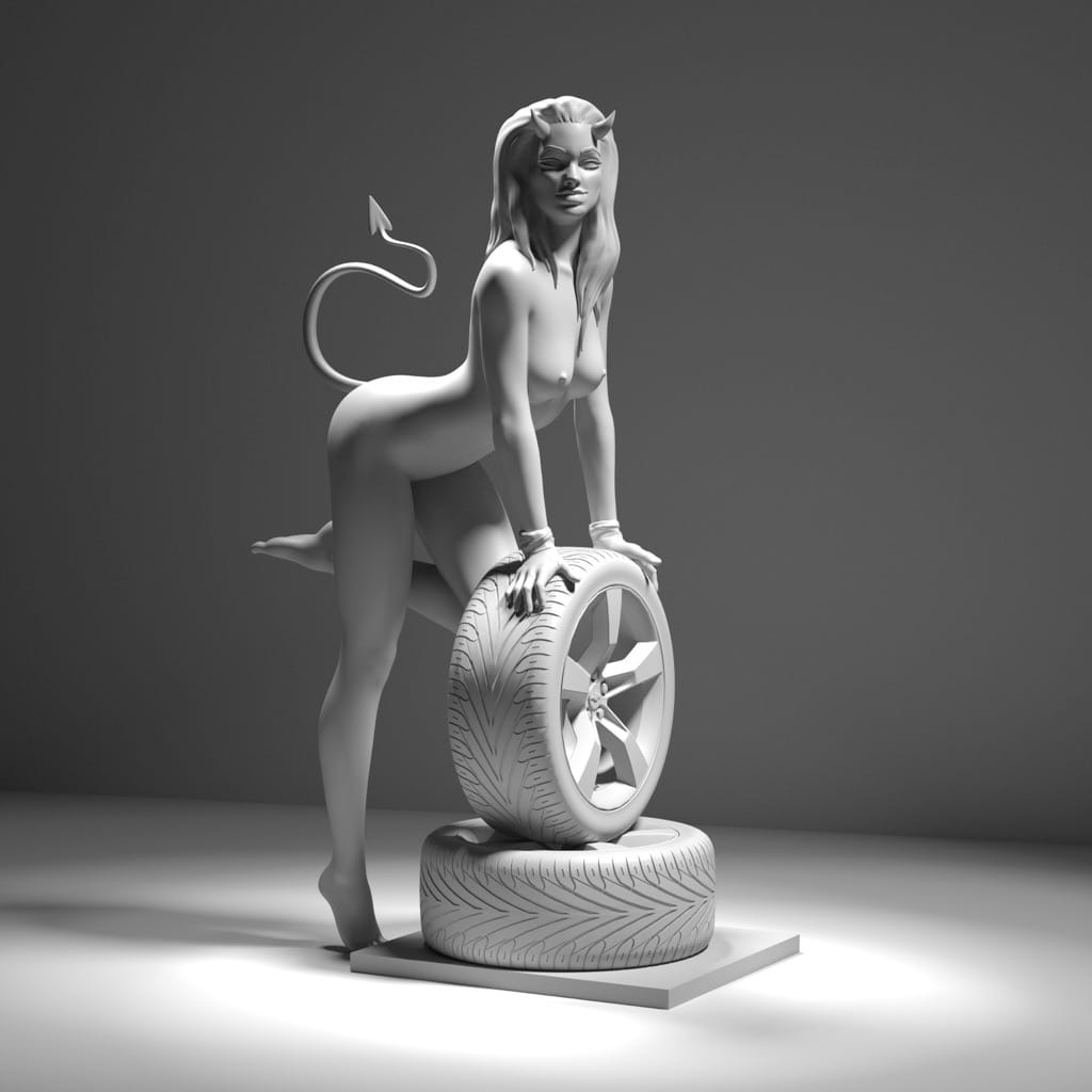 P站图纸印象馆 女恶魔 女恶魔