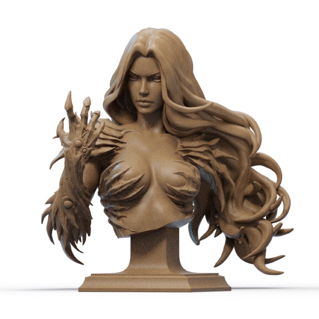 P站图纸印象馆 CA3D 24年6月半身像合集 CA3D 24年6月半身像合集