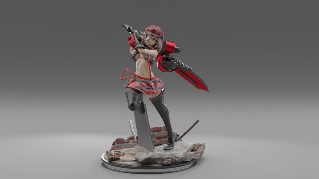 P站图纸印象馆 噬神者 爱丽莎·伊林尼奇娜·阿米耶拉 噬神者 爱丽莎·伊林尼奇娜·阿米耶拉