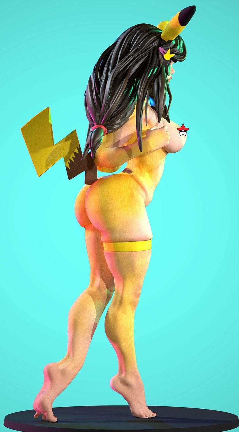 P站图纸印象馆 Siryll Art 皮卡丘女孩 Siryll Art 皮卡丘女孩