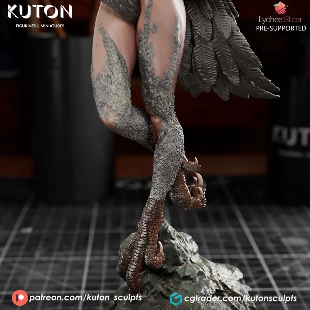 P站图纸印象馆 KUTON 恶魔人 希蕾奴 KUTON 恶魔人 希蕾奴