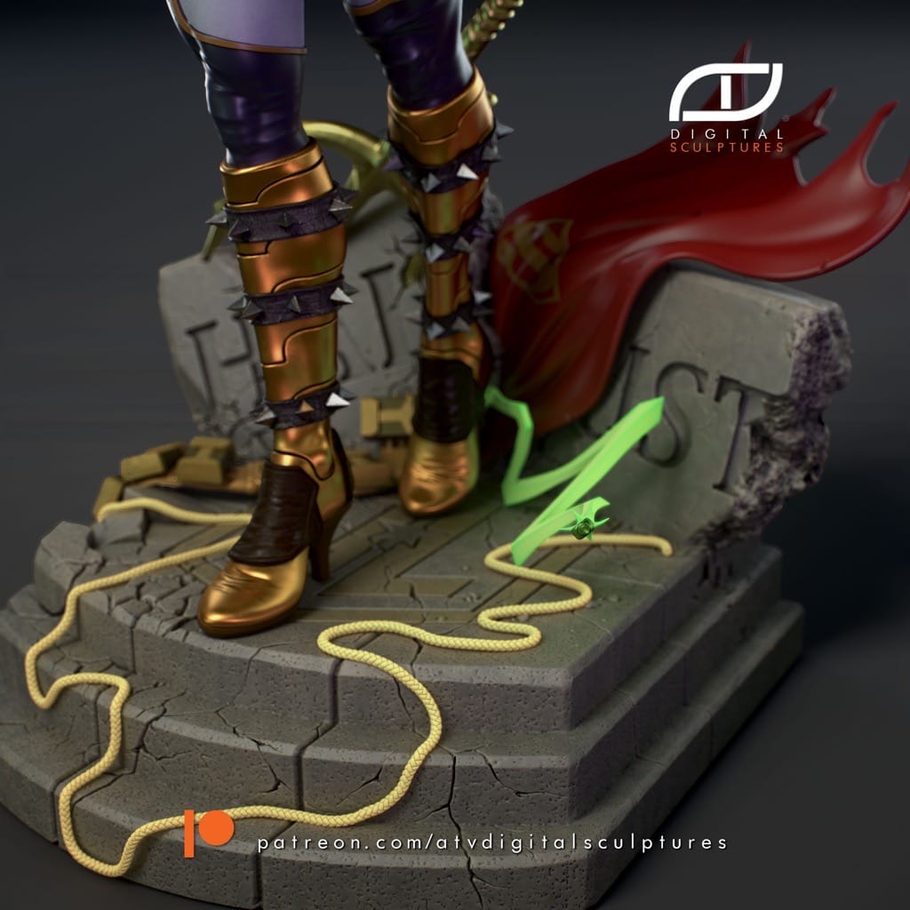 P站图纸印象馆 ATV DC漫画 格蕾尔 ATV DC漫画 格蕾尔