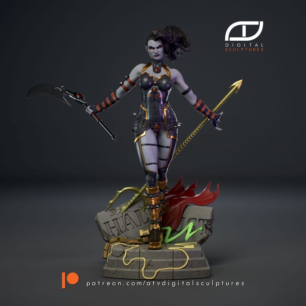 P站图纸印象馆 ATV DC漫画 格蕾尔 ATV DC漫画 格蕾尔