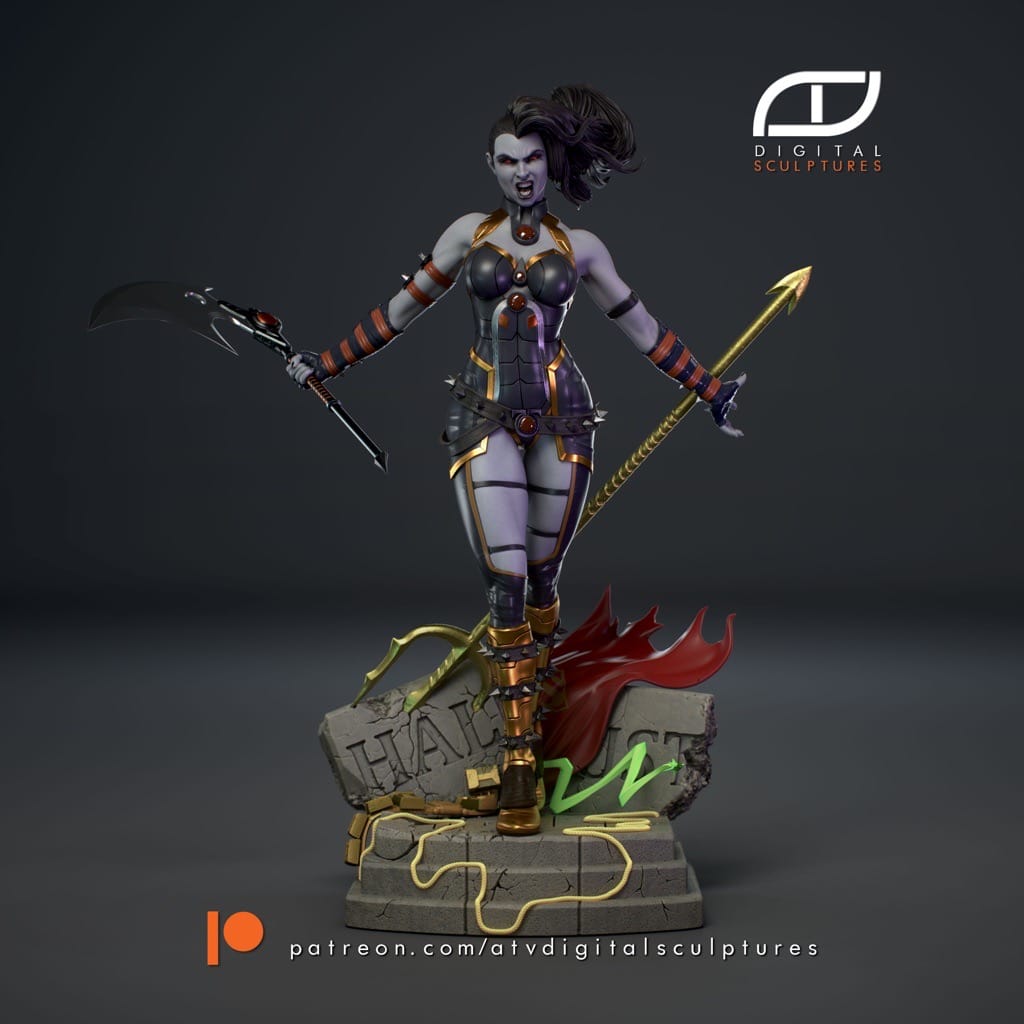 P站图纸印象馆 ATV DC漫画 格蕾尔 ATV DC漫画 格蕾尔