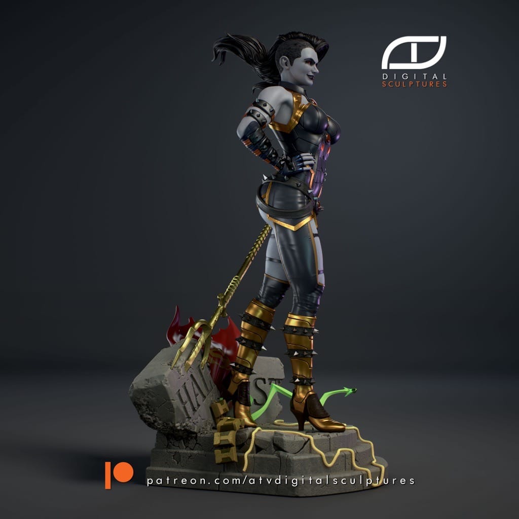 P站图纸印象馆 ATV DC漫画 格蕾尔 ATV DC漫画 格蕾尔