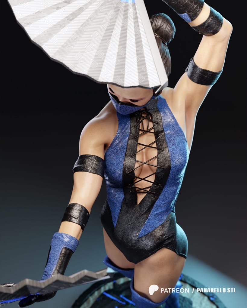 P站图纸印象馆 Panarello 真人快打系列 吉塔娜 Panarello 真人快打系列 吉塔娜