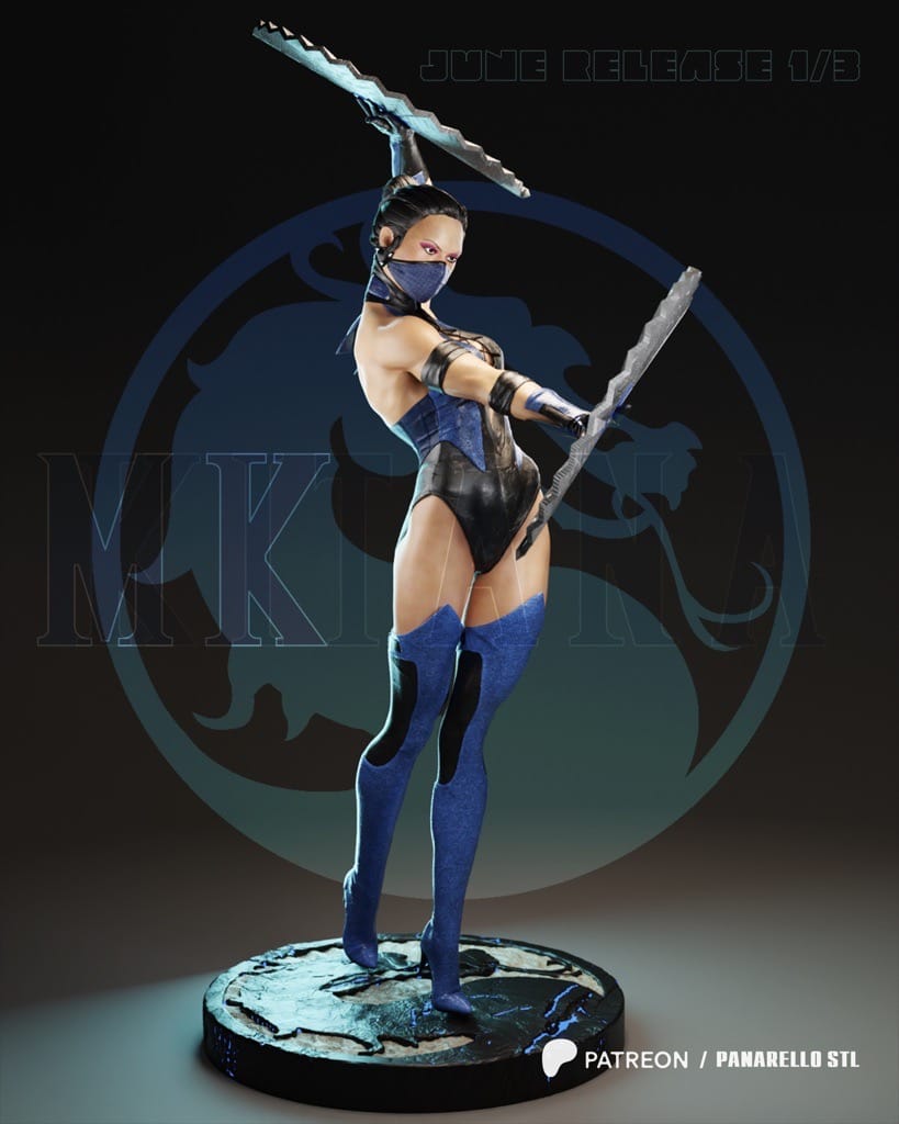 P站图纸印象馆 Panarello 真人快打系列 吉塔娜 Panarello 真人快打系列 吉塔娜