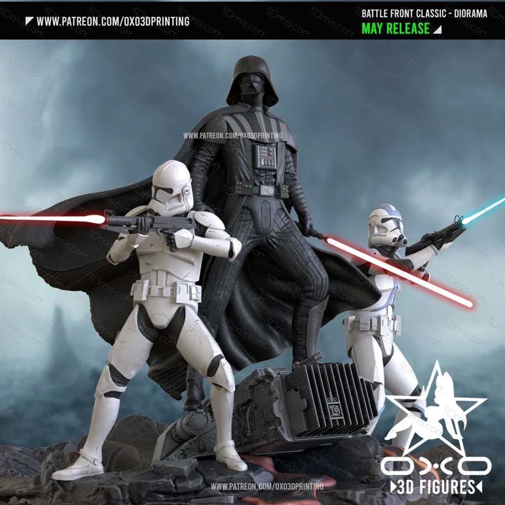 P站图纸印象馆 OXO3D 星球大战 绝地武士 OXO3D 星球大战 绝地武士