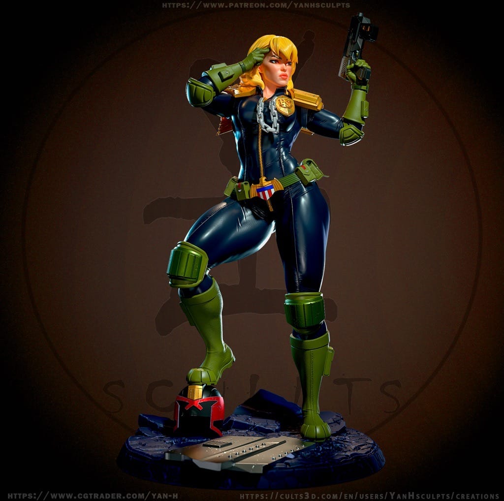 P站图纸印象馆 Yan H 新特警判官 Yan H 新特警判官