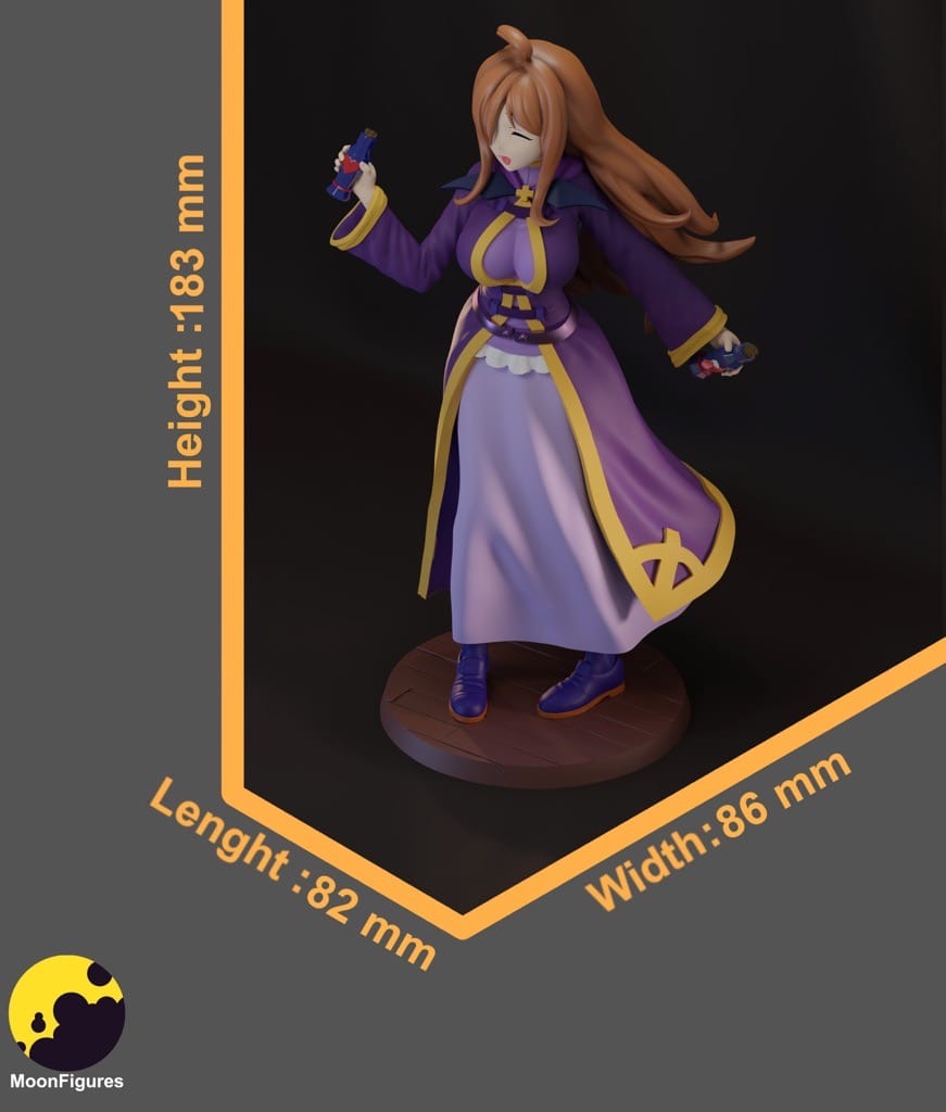 P站图纸印象馆 Moon Figures 为美好的世界献上祝福 惠惠 Moon Figures 为美好的世界献上祝福 惠惠