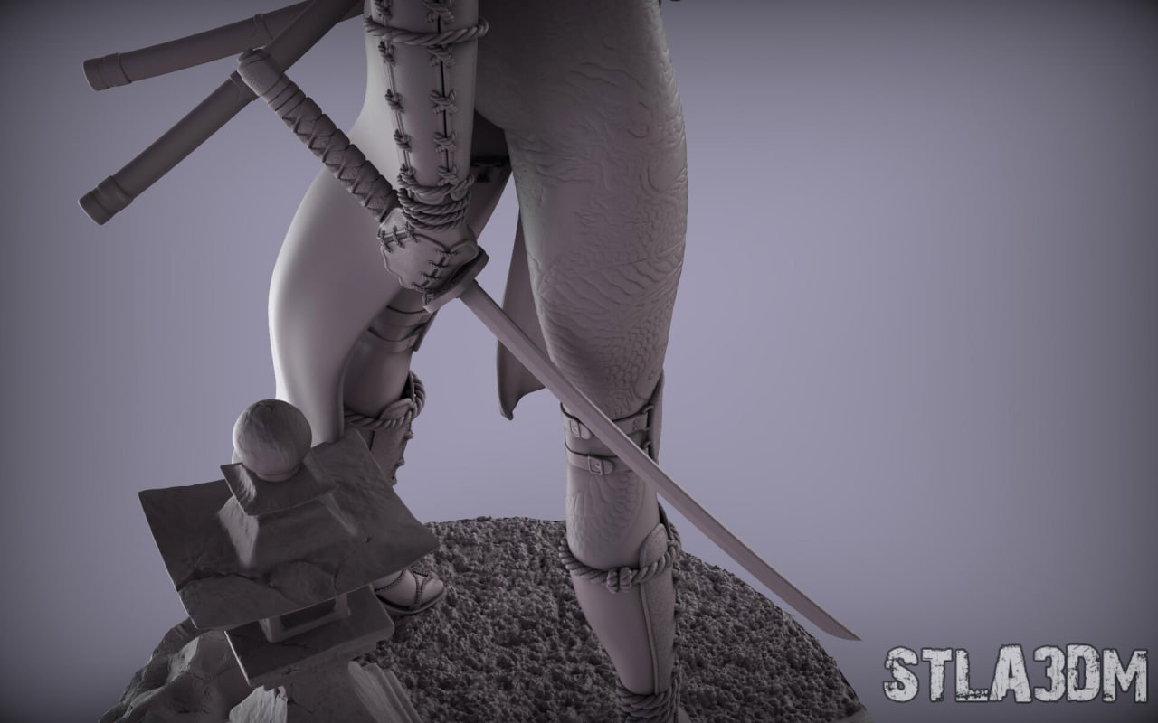 P站图纸印象馆 樱花女武士 樱花女武士