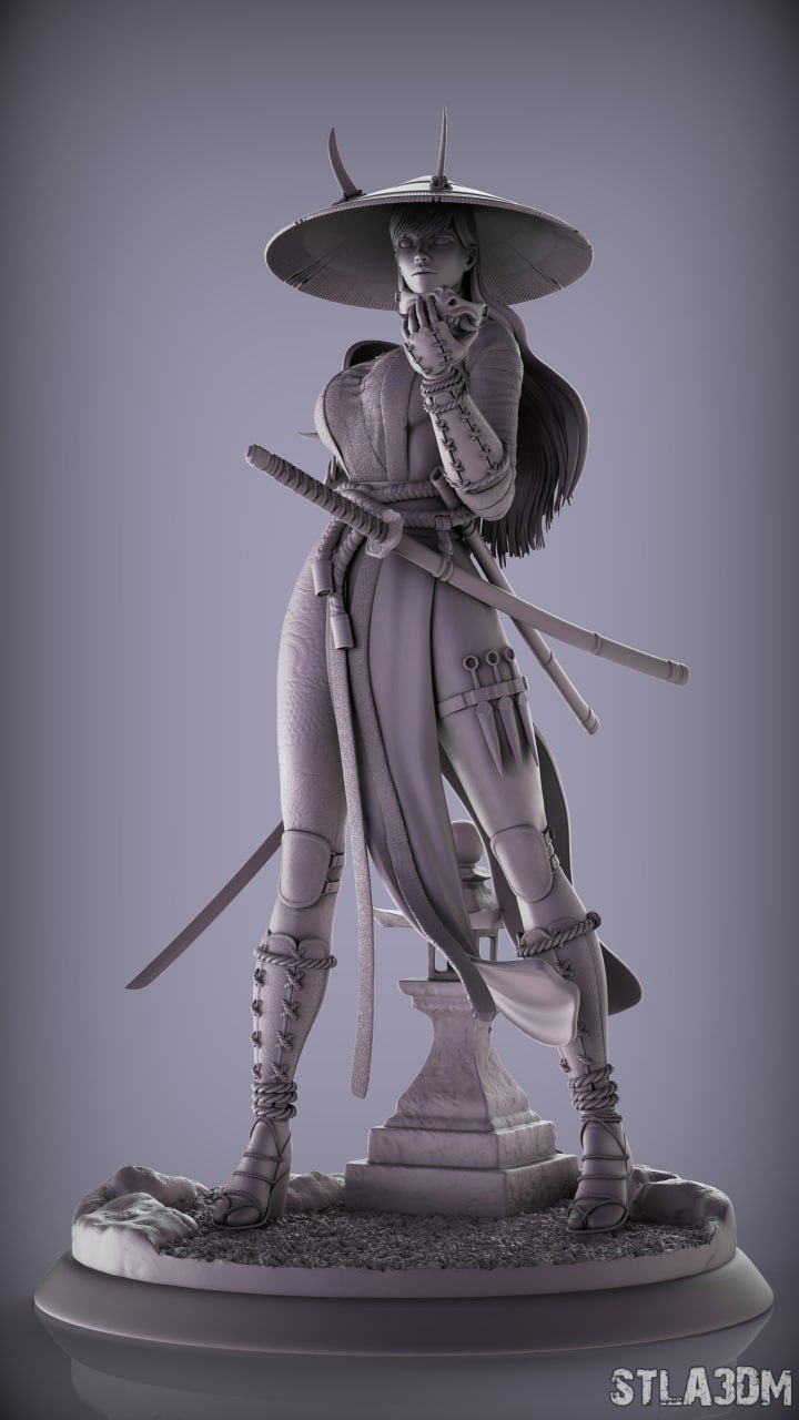 P站图纸印象馆 樱花女武士 樱花女武士