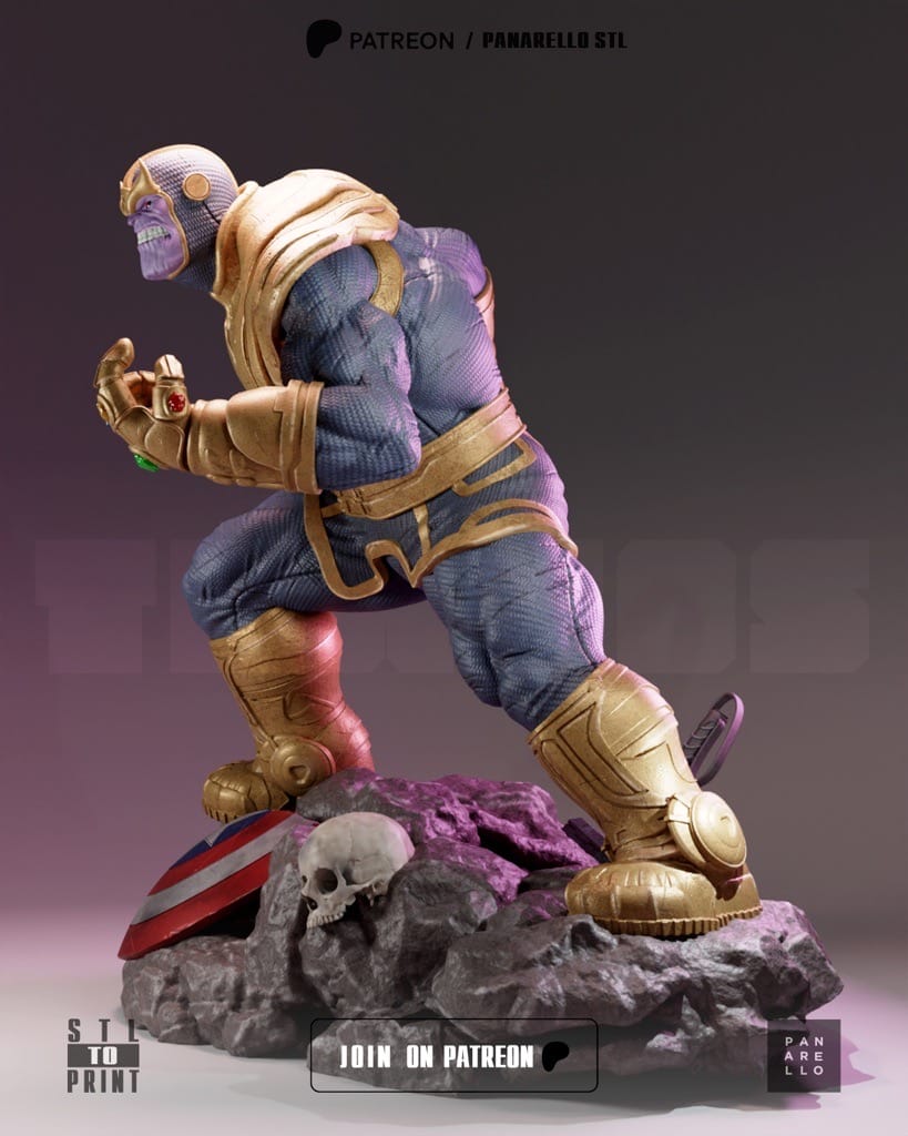 P站图纸印象馆 Panarello 漫威 灭霸 Panarello 漫威 灭霸