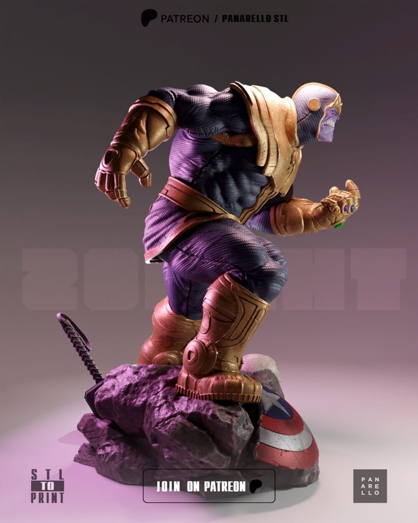 P站图纸印象馆 Panarello 漫威 灭霸 Panarello 漫威 灭霸