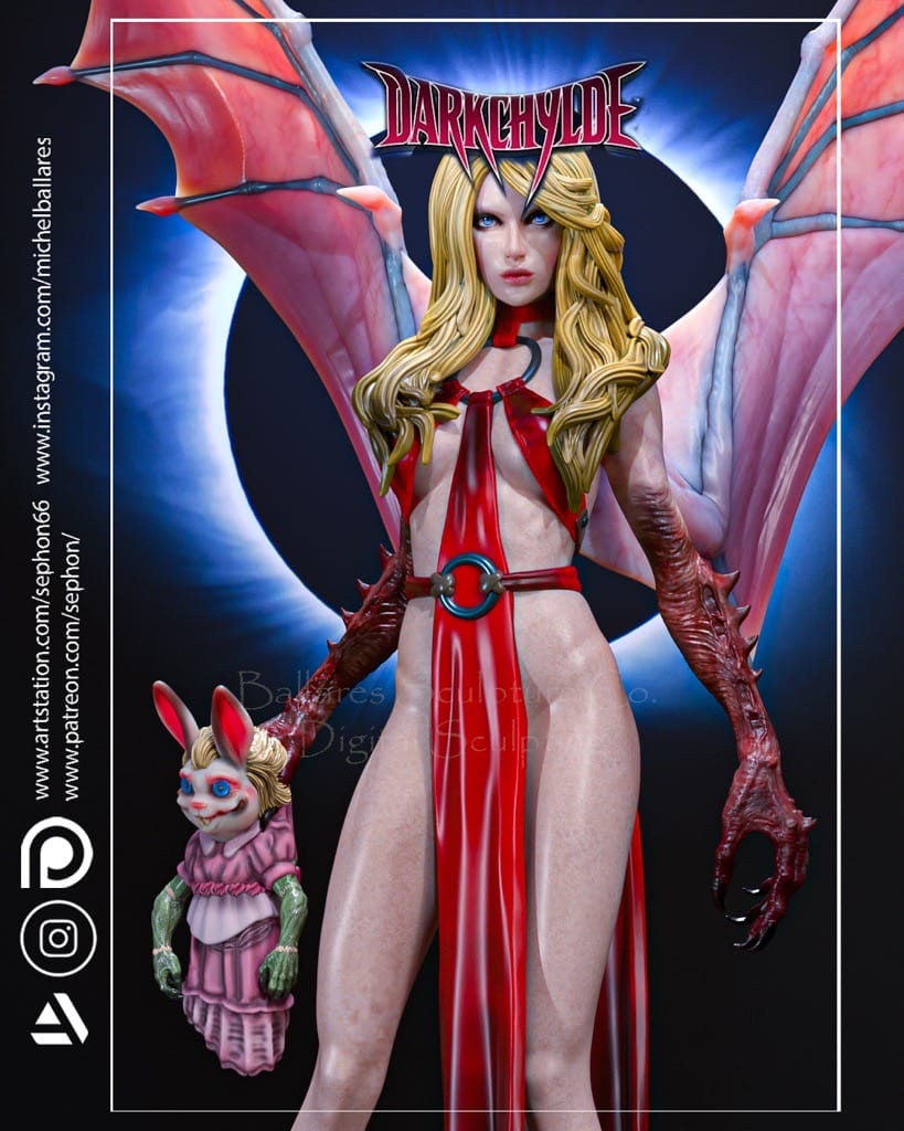 P站图纸印象馆 Geek MB 黑暗之女 Ariel Chylde Geek MB 黑暗之女 Ariel Chylde