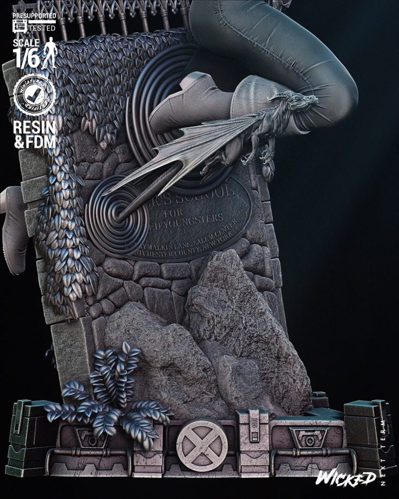 P站图纸印象馆 3DWicked 漫威 幻影猫 凯蒂·普莱德 3DWicked 漫威 幻影猫 凯蒂·普莱德