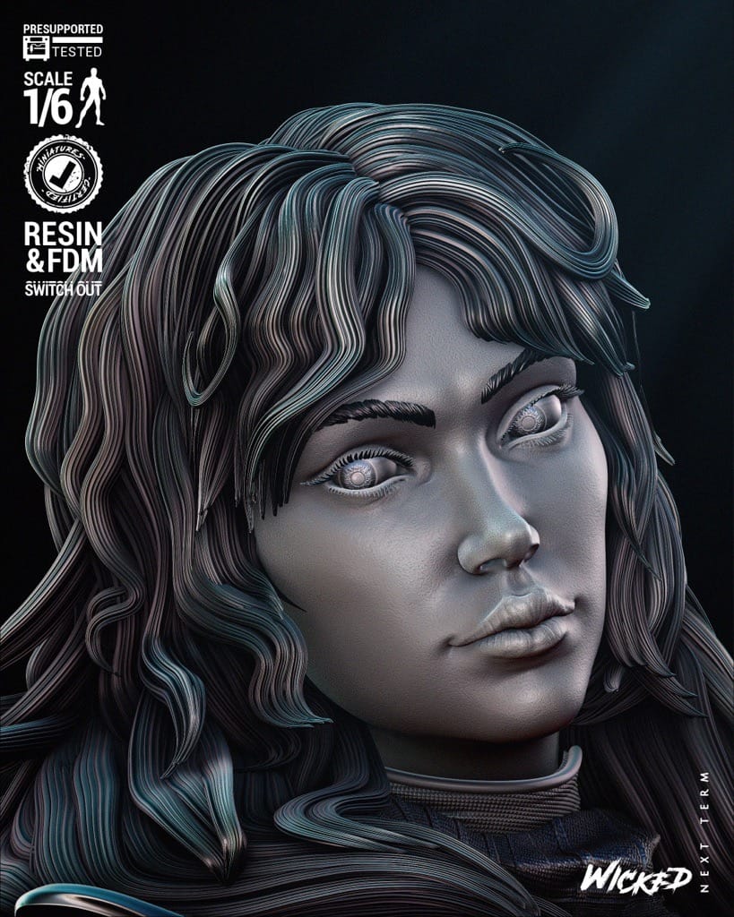 P站图纸印象馆 3DWicked 漫威 幻影猫 凯蒂·普莱德 3DWicked 漫威 幻影猫 凯蒂·普莱德