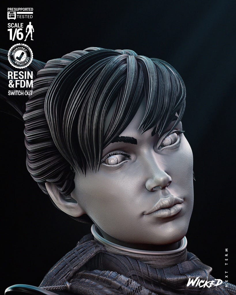 P站图纸印象馆 3DWicked 漫威 幻影猫 凯蒂·普莱德 3DWicked 漫威 幻影猫 凯蒂·普莱德