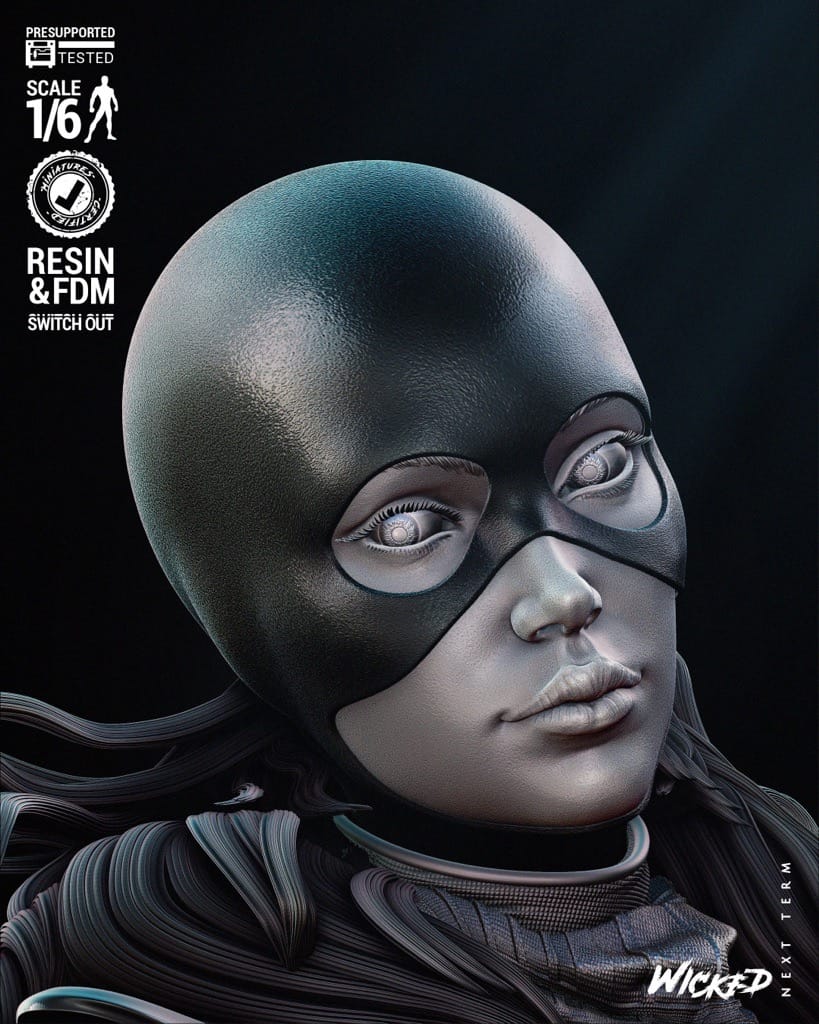 P站图纸印象馆 3DWicked 漫威 幻影猫 凯蒂·普莱德 3DWicked 漫威 幻影猫 凯蒂·普莱德