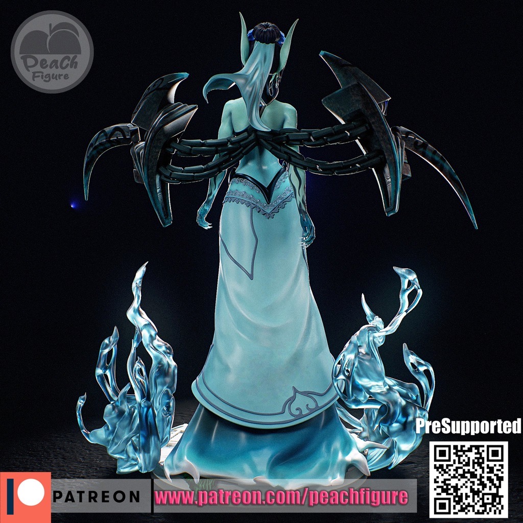 P站图纸印象馆 Peach Figure 英雄联盟 堕落天使·莫甘娜 Peach Figure 英雄联盟 堕落天使·莫甘娜