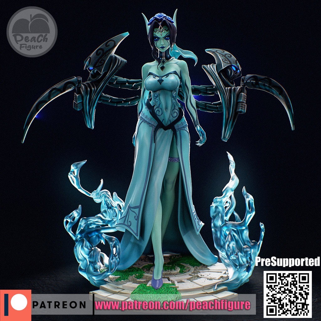 P站图纸印象馆 Peach Figure 英雄联盟 堕落天使·莫甘娜 Peach Figure 英雄联盟 堕落天使·莫甘娜