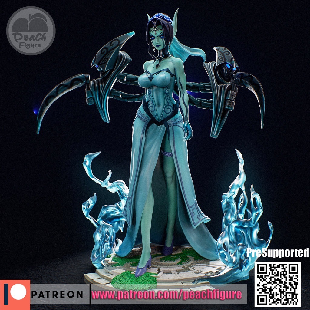 P站图纸印象馆 Peach Figure 英雄联盟 堕落天使·莫甘娜 Peach Figure 英雄联盟 堕落天使·莫甘娜