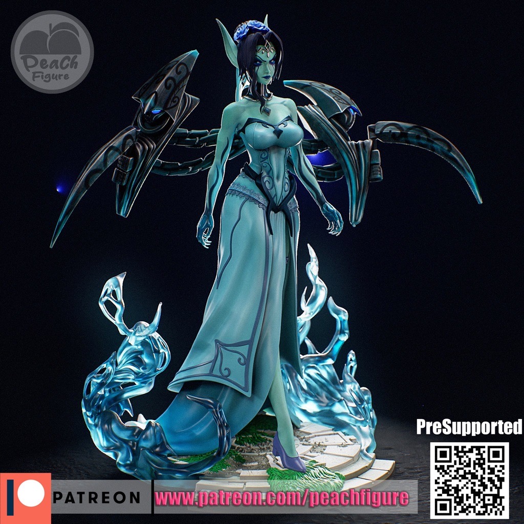 P站图纸印象馆 Peach Figure 英雄联盟 堕落天使·莫甘娜 Peach Figure 英雄联盟 堕落天使·莫甘娜