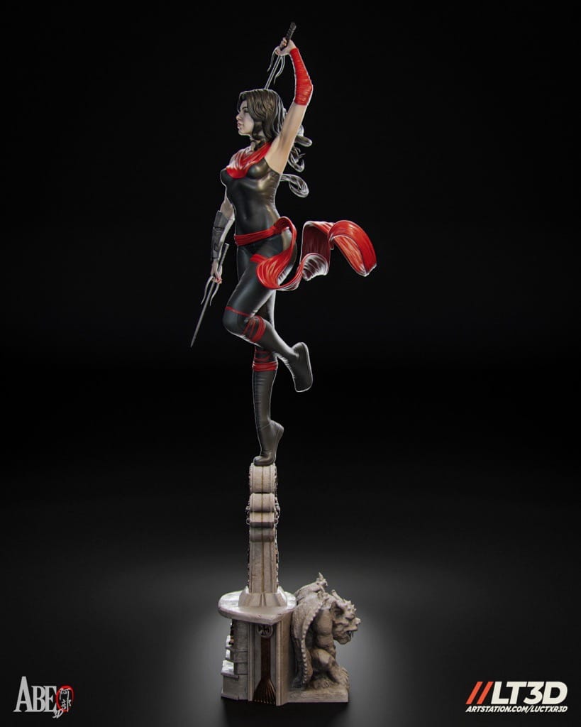 P站图纸印象馆 ABE3D 漫威 超胆侠 艾丽卡 ABE3D 漫威 超胆侠 艾丽卡