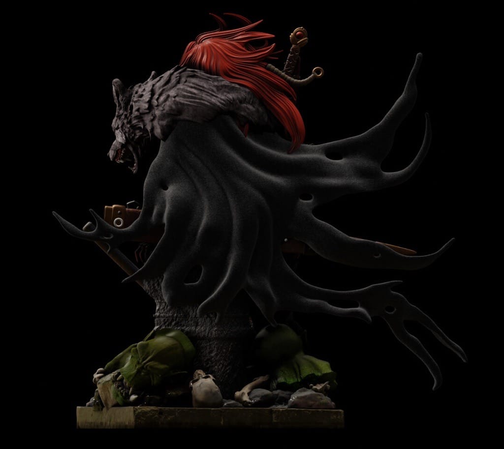 P站图纸印象馆 ABE3D 女王神剑 红发索尼娅 ABE3D 女王神剑 红发索尼娅