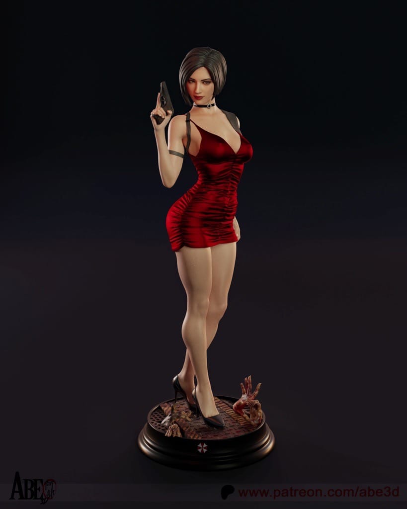 P站图纸印象馆 ABE3D 生化危机 艾达·王 ABE3D 生化危机 艾达·王