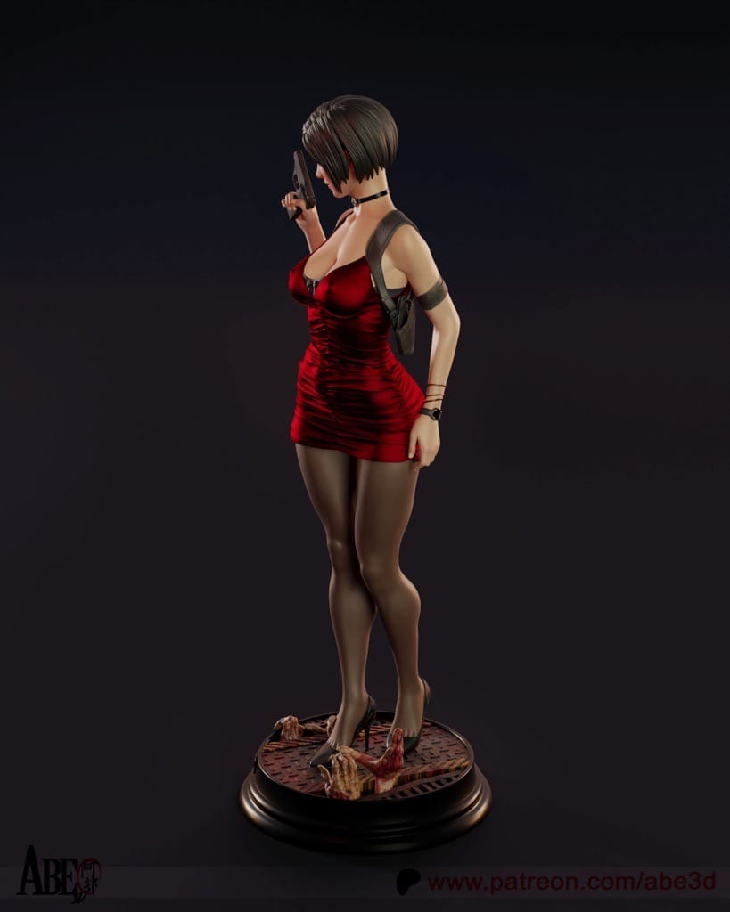 P站图纸印象馆 ABE3D 生化危机 艾达·王 ABE3D 生化危机 艾达·王