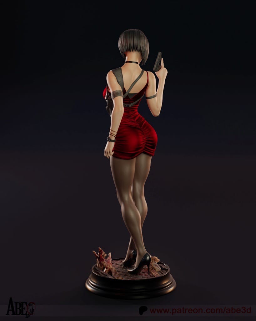 P站图纸印象馆 ABE3D 生化危机 艾达·王 ABE3D 生化危机 艾达·王