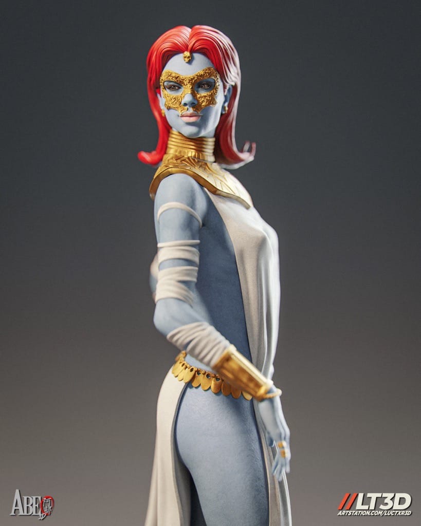 P站图纸印象馆 ABE3D 漫威 魔形女 ABE3D 漫威 魔形女