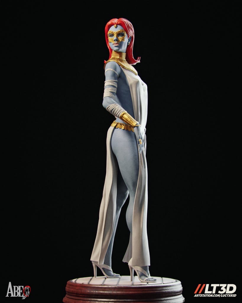 P站图纸印象馆 ABE3D 漫威 魔形女 ABE3D 漫威 魔形女