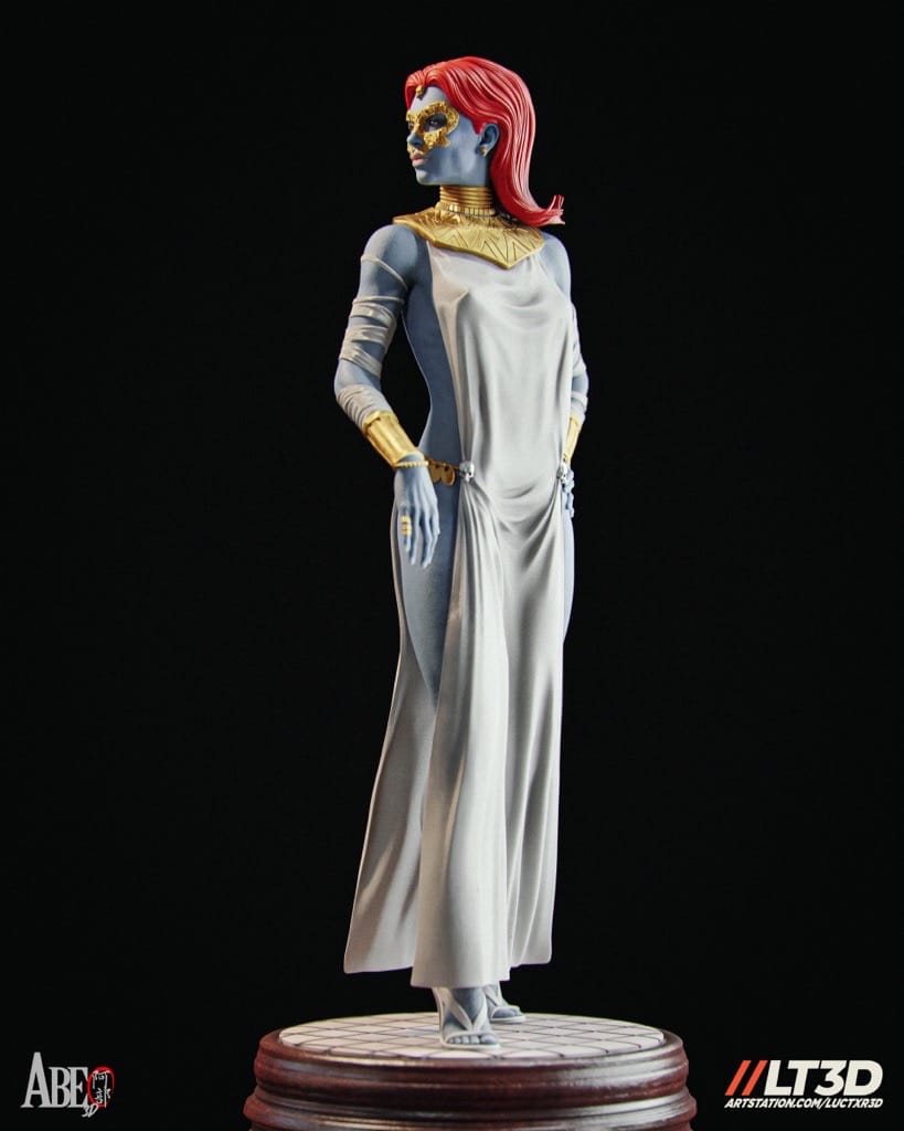 P站图纸印象馆 ABE3D 漫威 魔形女 ABE3D 漫威 魔形女