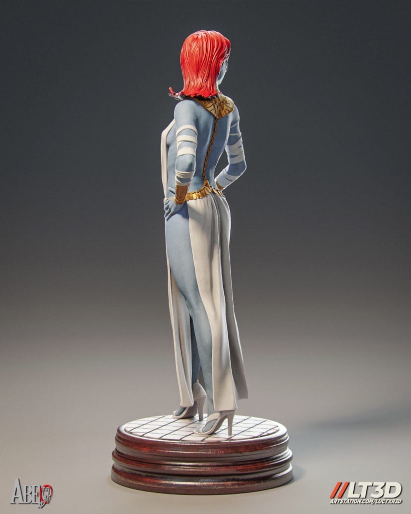 P站图纸印象馆 ABE3D 漫威 魔形女 ABE3D 漫威 魔形女