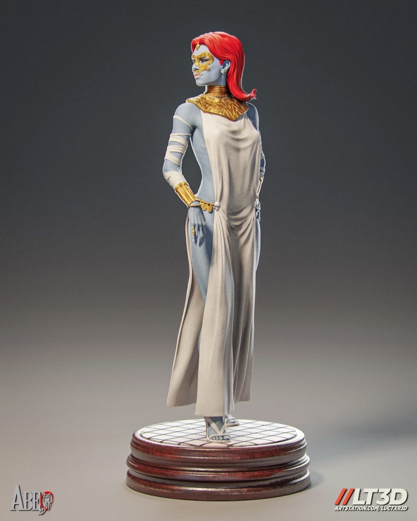 P站图纸印象馆 ABE3D 漫威 魔形女 ABE3D 漫威 魔形女