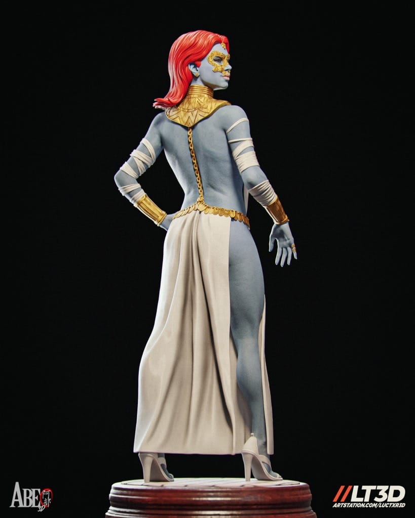 P站图纸印象馆 ABE3D 漫威 魔形女 ABE3D 漫威 魔形女