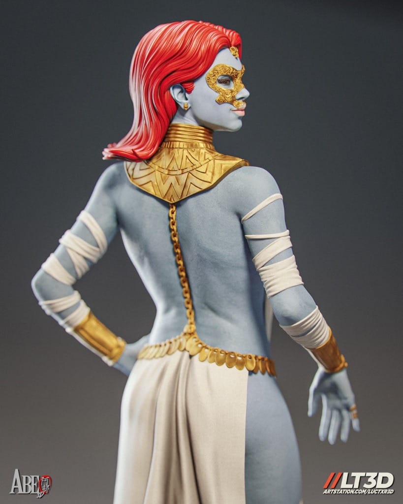 P站图纸印象馆 ABE3D 漫威 魔形女 ABE3D 漫威 魔形女