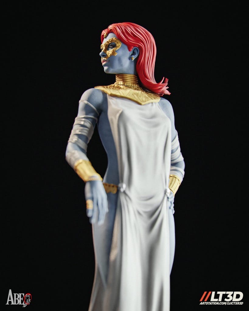 P站图纸印象馆 ABE3D 漫威 魔形女 ABE3D 漫威 魔形女