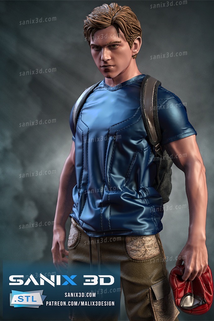 P站图纸印象馆 Sanix3d 漫威 蜘蛛侠 Sanix3d 漫威 蜘蛛侠