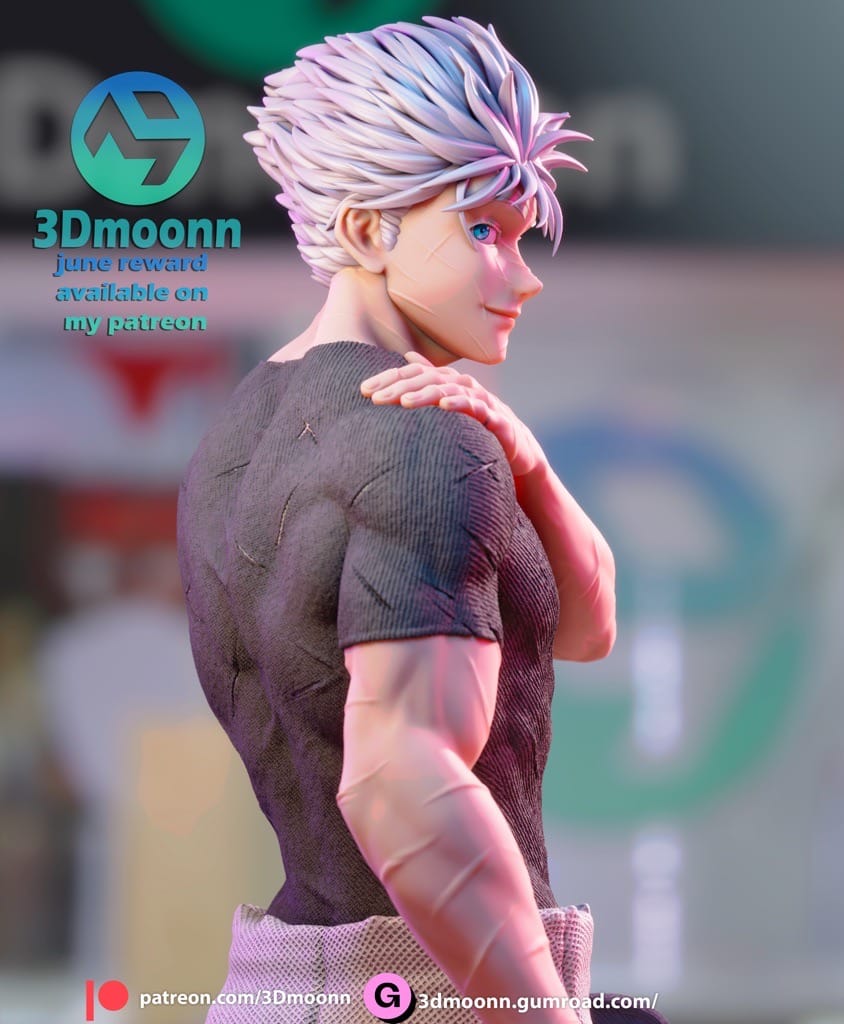 P站图纸印象馆 3Dmoonn 咒术回战 五条悟 3Dmoonn 咒术回战 五条悟