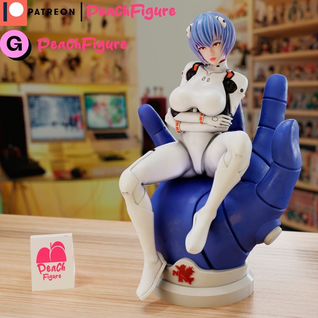 P站图纸印象馆 Peach Figure 新世纪福音战士 绫波丽 Peach Figure 新世纪福音战士 绫波丽